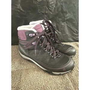 Oboz Women's Hiking Boots Size 8.5 Juniper Mid B-Dry Waterproof Purple